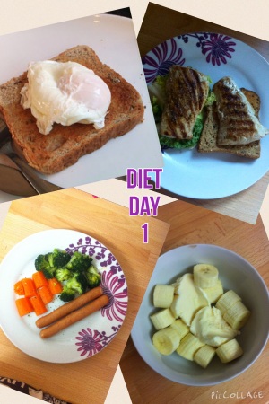 Diet day 1